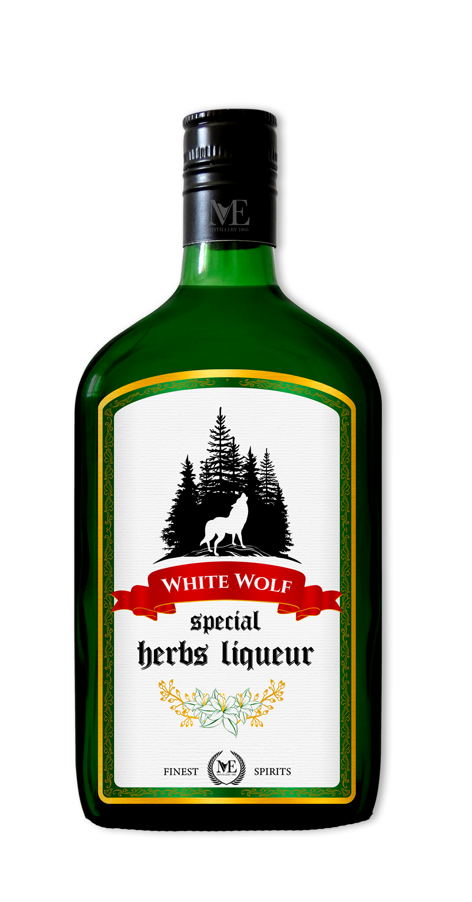 Herbs liquor Licor de Hierbas Miniatura ME